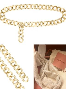 Cult Gaia Dulce Belt in Antique Brass Antique Brass  - O/S